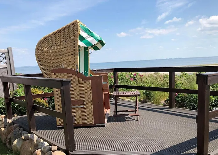 Haus Halligenblick Amrum Casa de Férias Wittdün